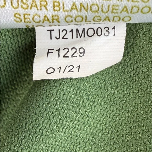 Anne Cole Green Floral Halter One-Piece Swimsuit Ruched Summer Swimwear Size 16 - Picture 15 of 15